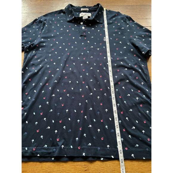 PENGUIN Heritage Slim-Fit Navy Blue Ice Cream Cone Polo sz XL - Picture 8 of 8